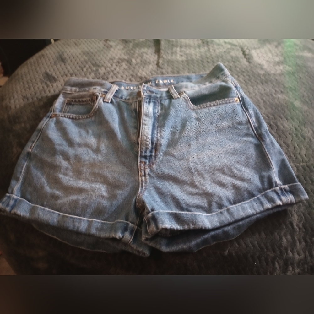 American Eagle Outfitters Mom Shorts Size 6 Denim